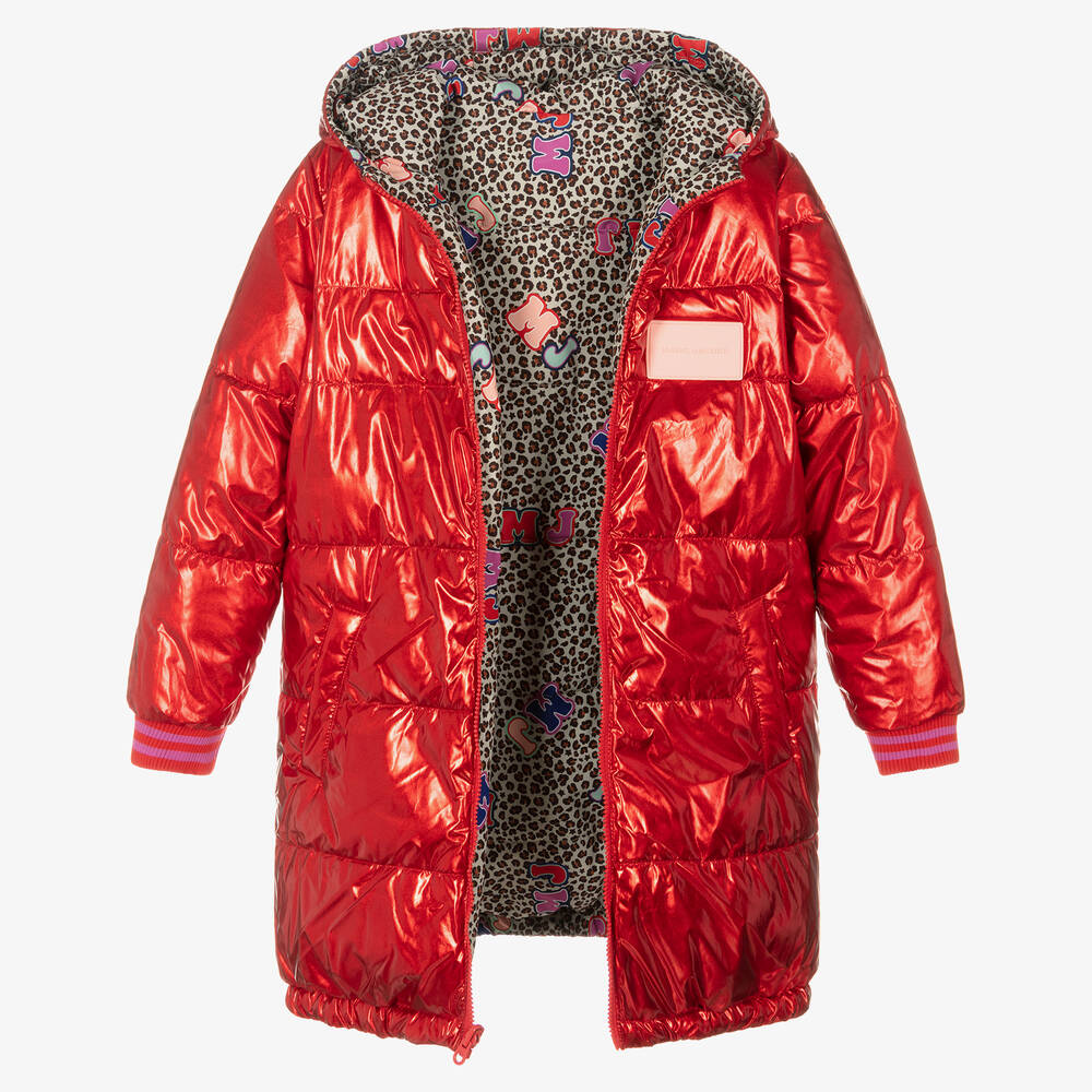 MARC JACOBS - Teen Girls Reversible Logo Coat