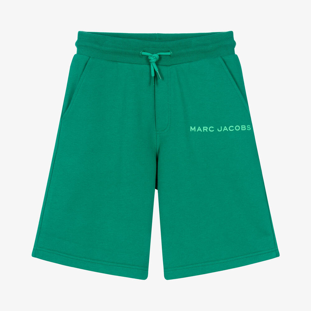 MARC JACOBS - Зеленые хлопковые шорты для подростков | Childrensalon