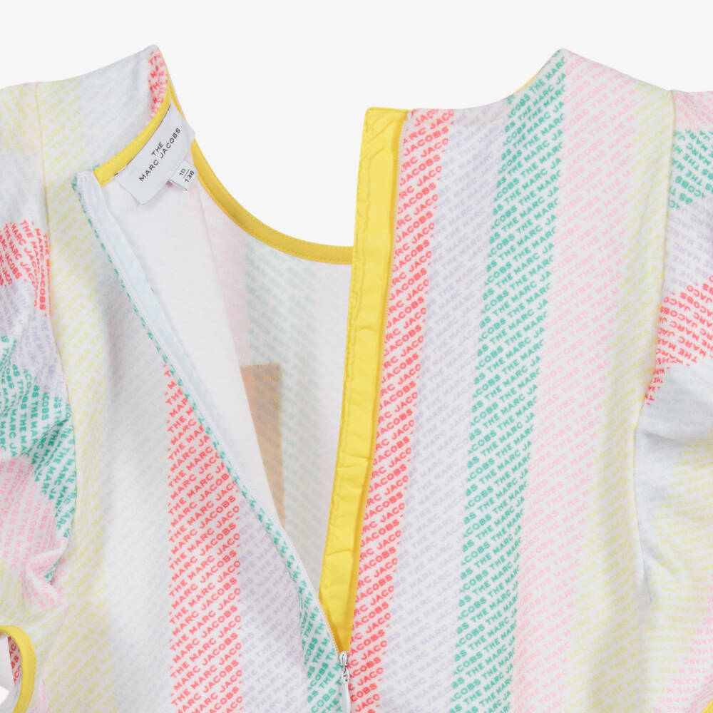 MARC JACOBS-Teen Multi Logo Print Dress  | Childrensalon Outlet