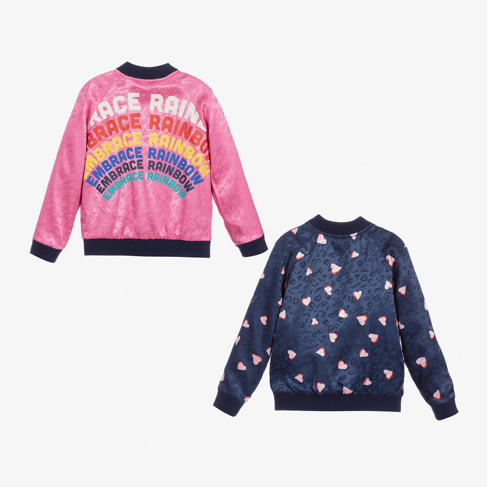 MARC JACOBS-Teen Pink Reversible Jacket  | Childrensalon Outlet
