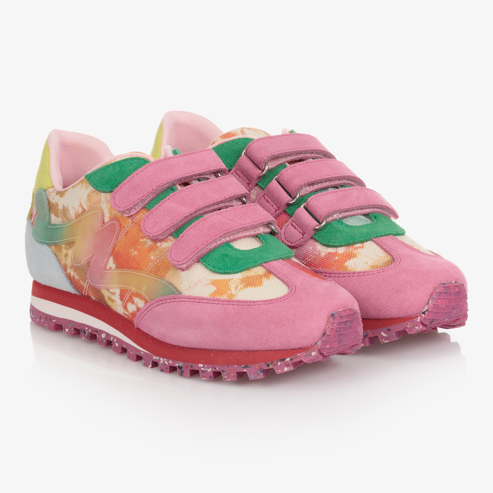 MARC JACOBS - Teen Tie-Dye Canvas Trainers | Childrensalon