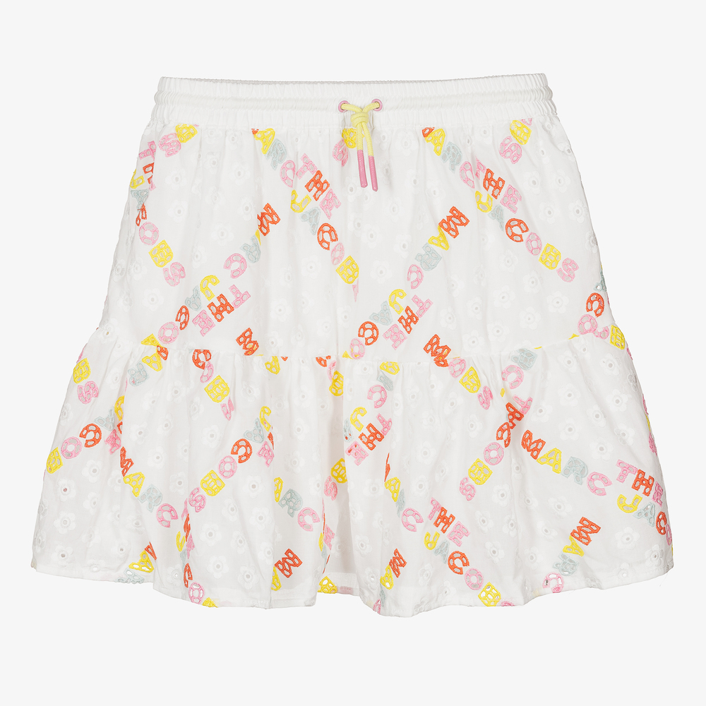 MARC JACOBS - Jupe blanche en coton Ado | Childrensalon