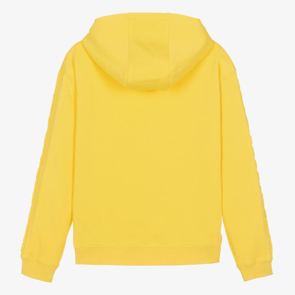 Yellow hoodie cotton on hot sale