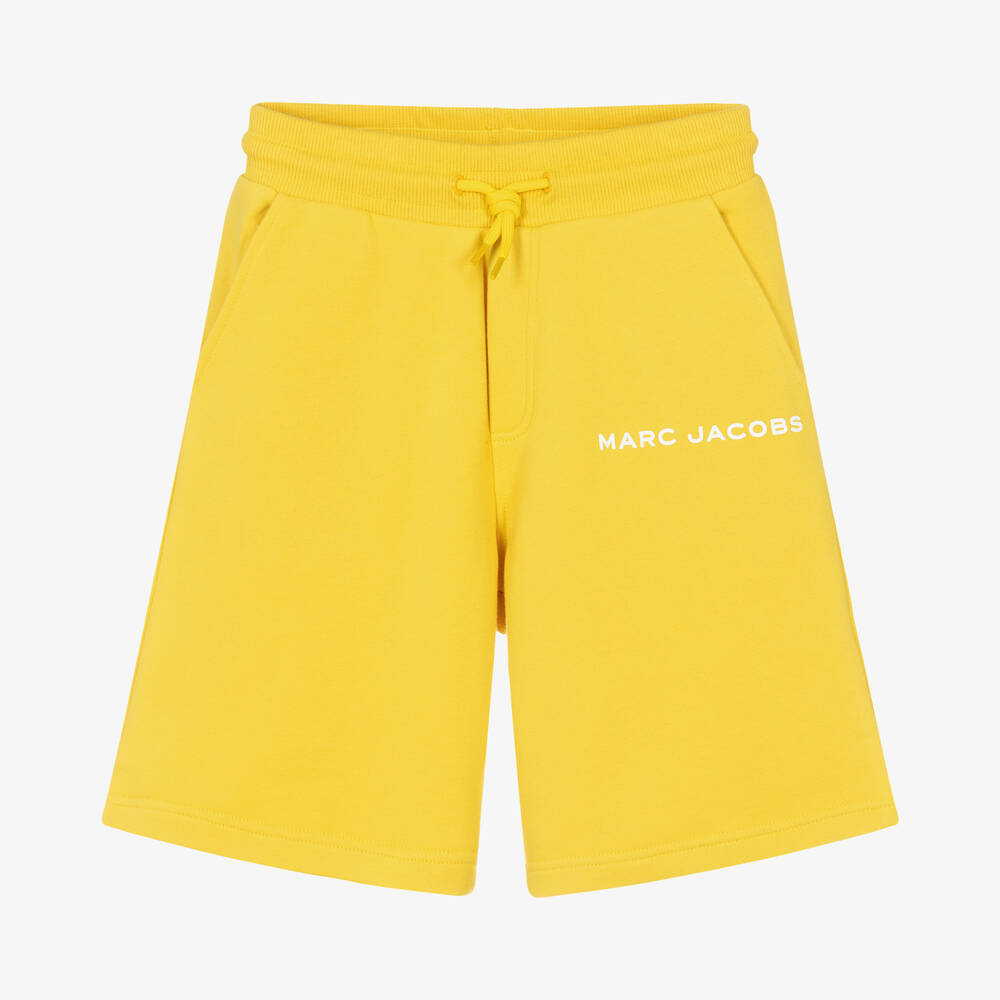 MARC JACOBS - Teen Yellow Cotton Shorts | Childrensalon