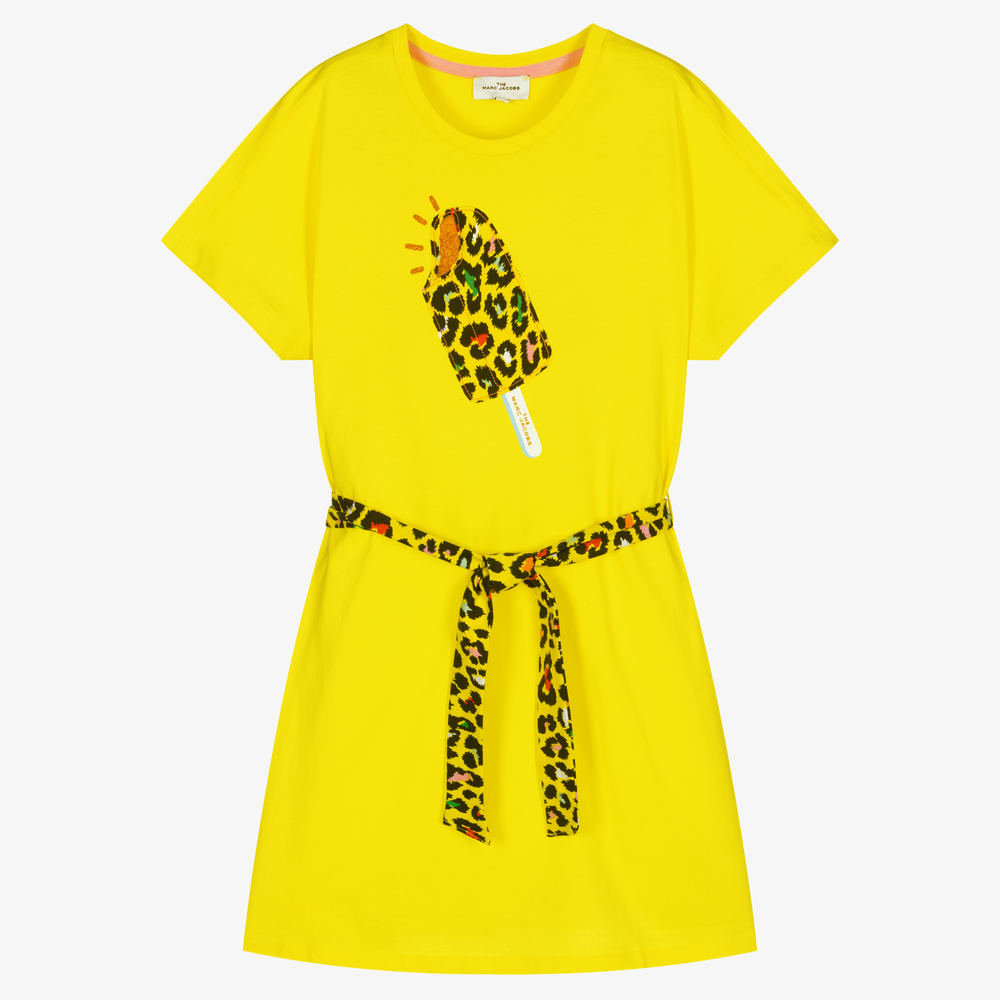 Teen Yellow Ice Cream Dress