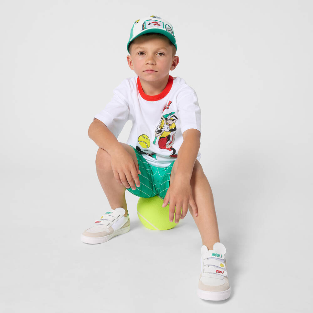 MARC JACOBS-White Mickey T-shirt | Childrensalon Outlet