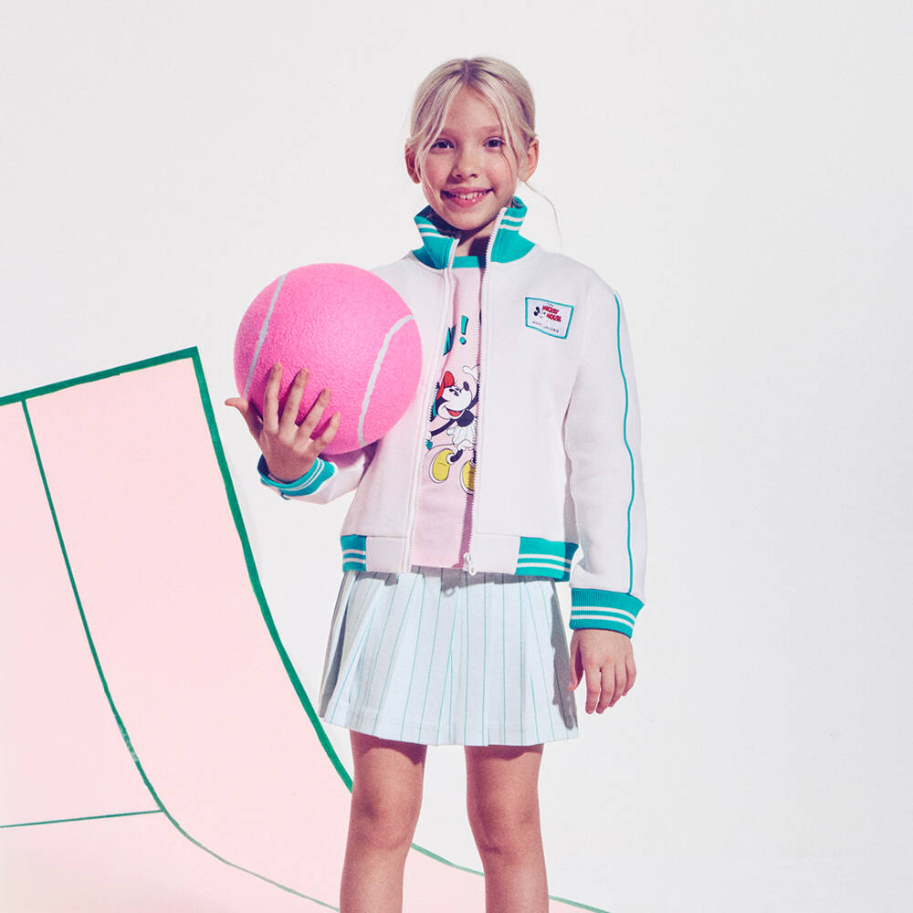 MARC JACOBS-White Tennis Skirt | Childrensalon Outlet