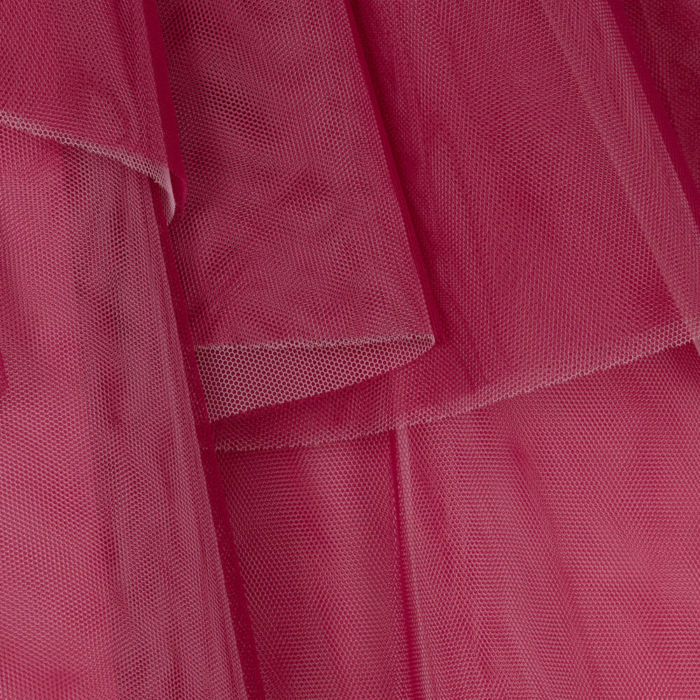 Marchesa Kids Couture-Розовое платье из тюля для девочек | Childrensalon Outlet
