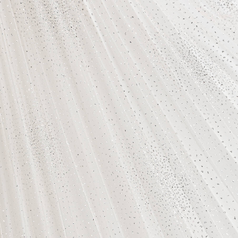 Marchesa Kids Couture-Girls Ivory Tulle & Crystal Dress | Childrensalon Outlet