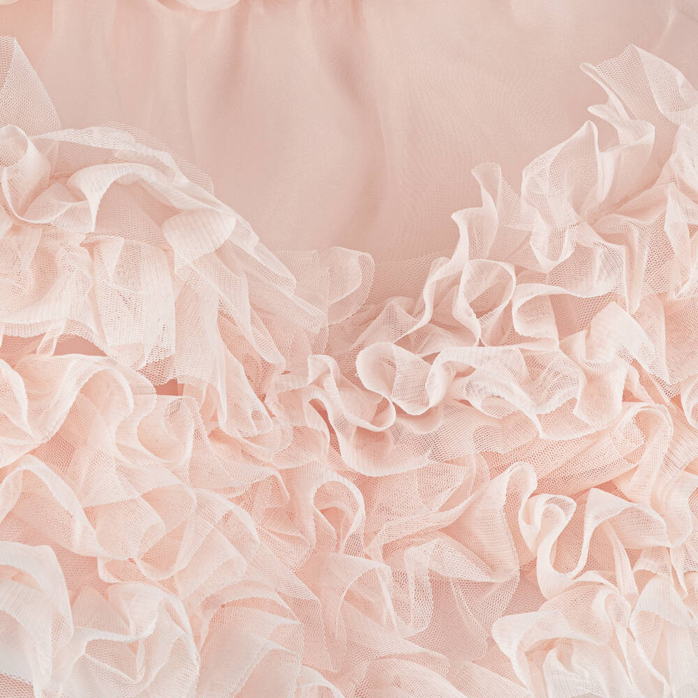 Marchesa Kids Couture-Girls Rose Organza & Tulle Gown | Childrensalon Outlet