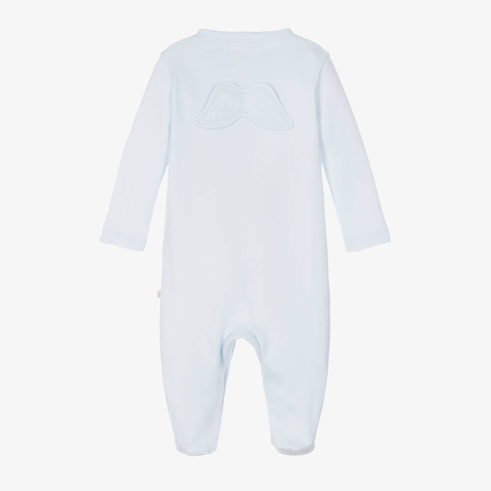 Marie-Chantal-Boys Azure Pima Cotton Ensemble | Childrensalon Outlet