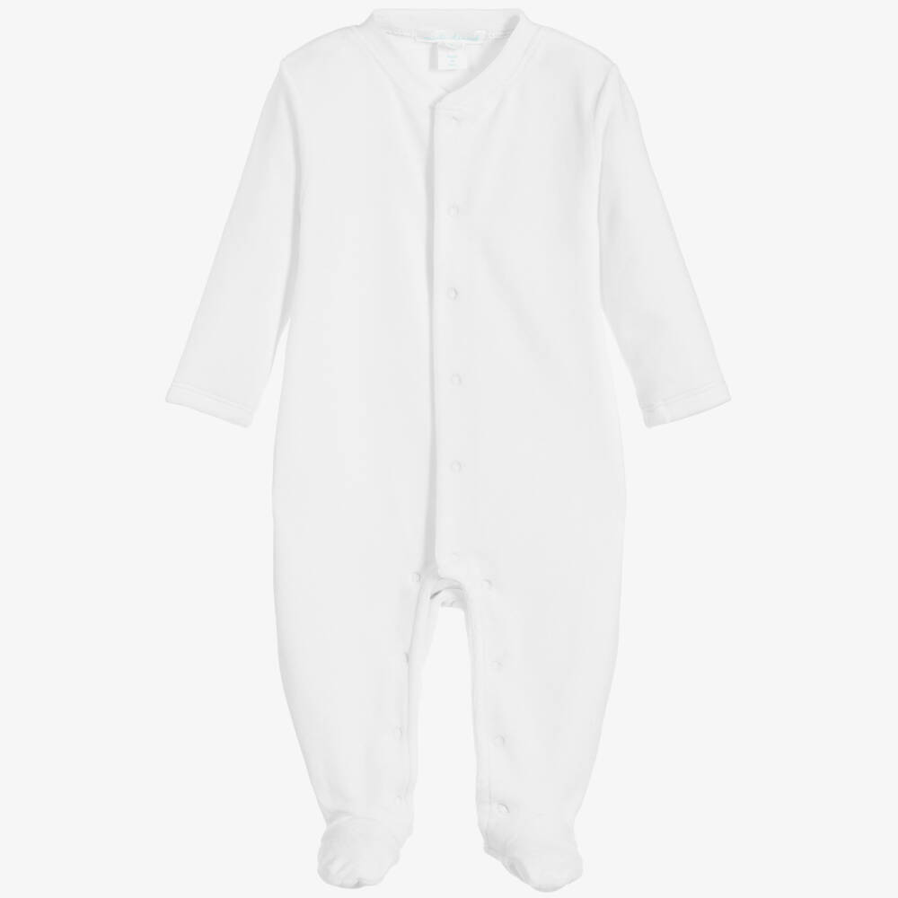 Marie-Chantal-Boys Heavenly Soft Winged Babygrow | Childrensalon Outlet
