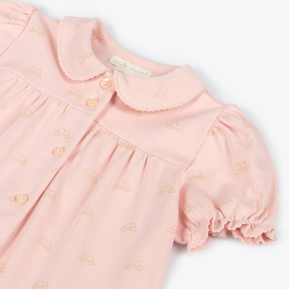 Marie-Chantal-Girls Blush Winged Cotton Nightwear | Childrensalon Outlet