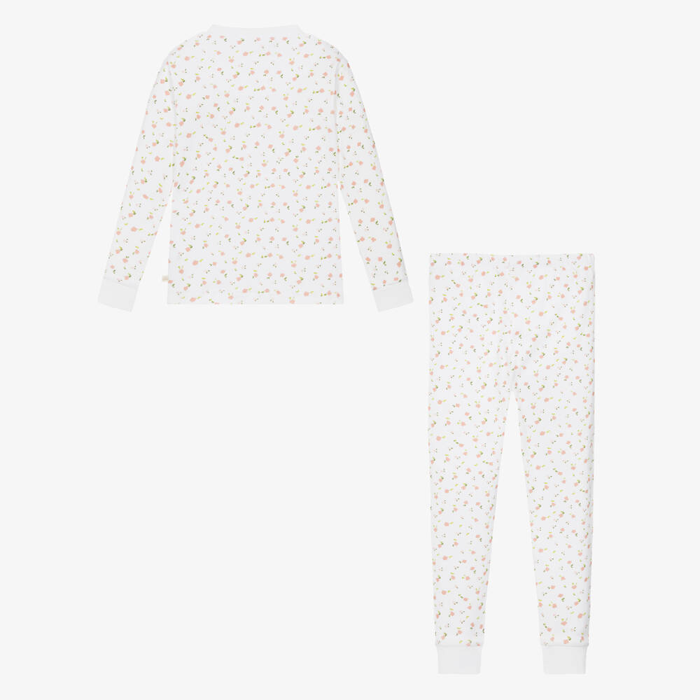 Marie-Chantal-Пижама из органического хлопка с цветочным принтом для девочек | Childrensalon Outlet