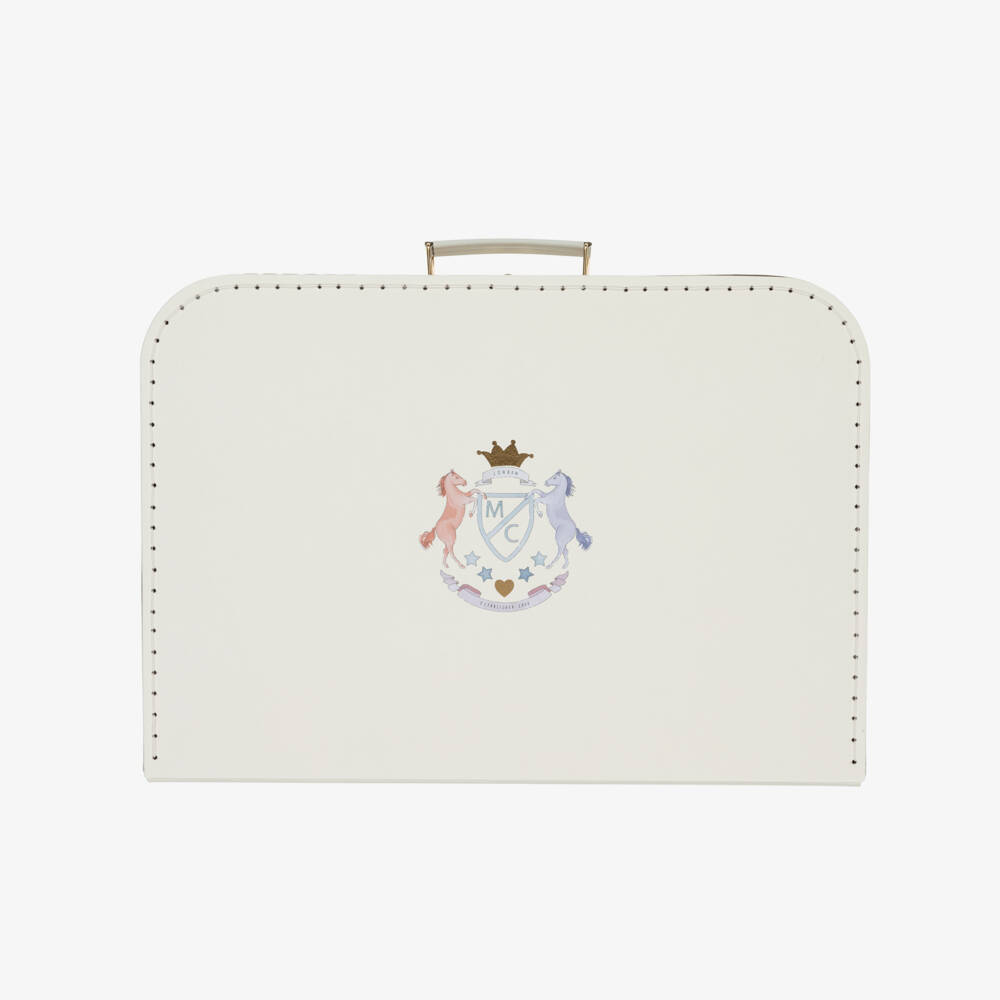 Marie-Chantal-Little Girls Ivory Babygrow Set | Childrensalon Outlet