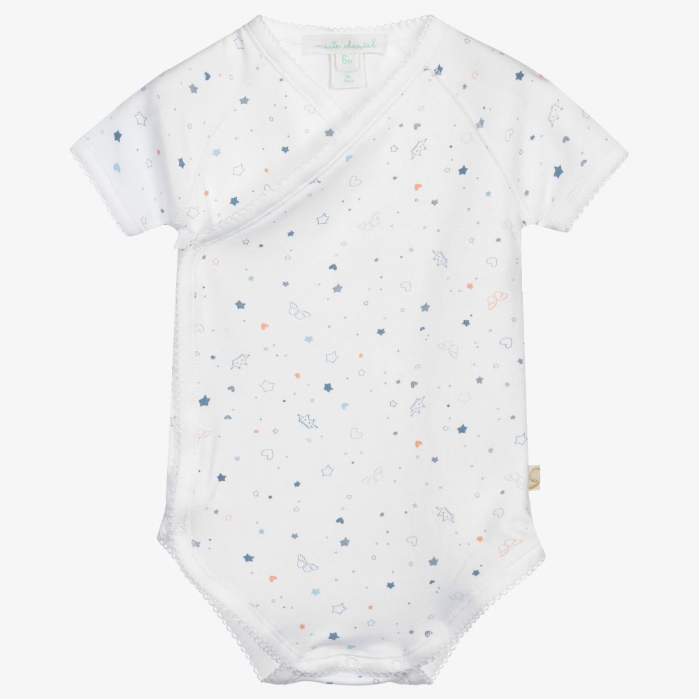 Marie-Chantal-Боди из хлопка пима для малышей | Childrensalon Outlet