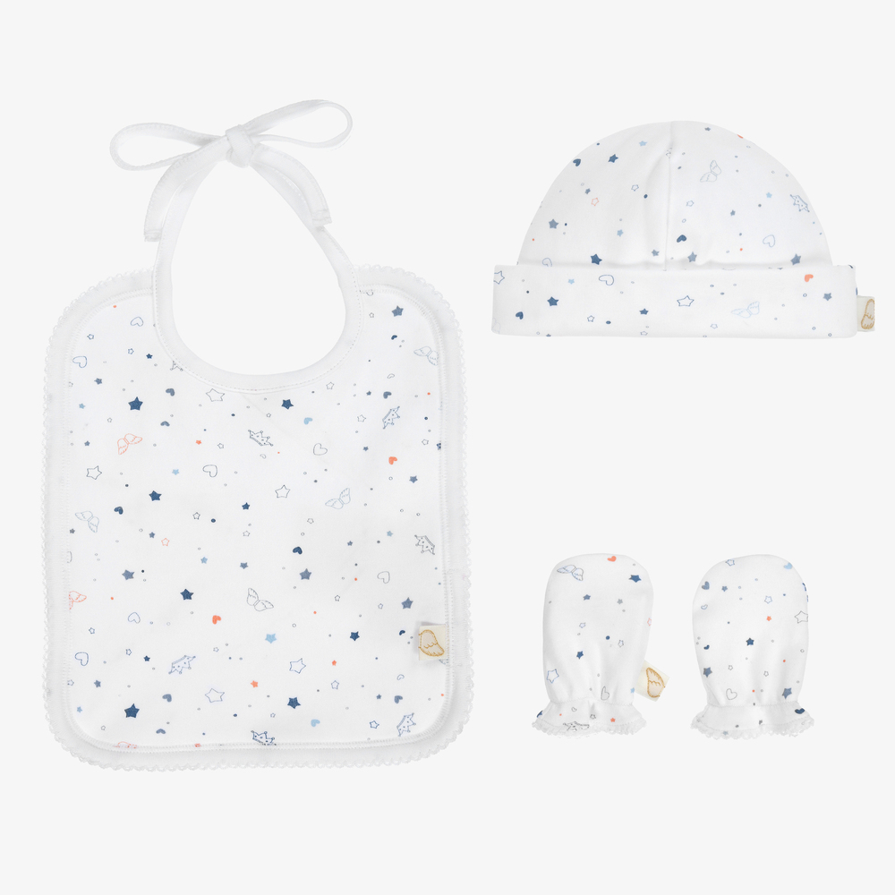 Marie-Chantal - Pima Cotton Baby Gift Set | Childrensalon