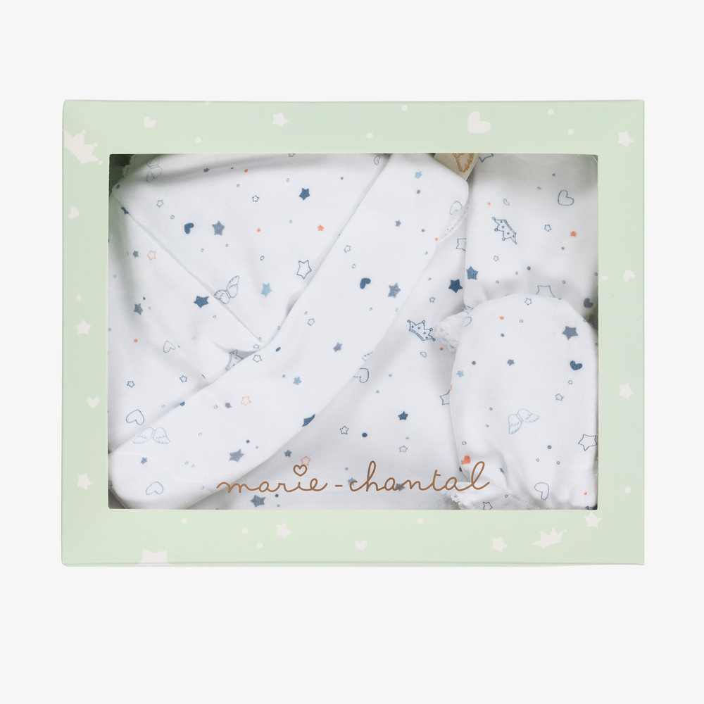 Marie-Chantal-Подарочный комплект из хлопка пима для малышей | Childrensalon Outlet