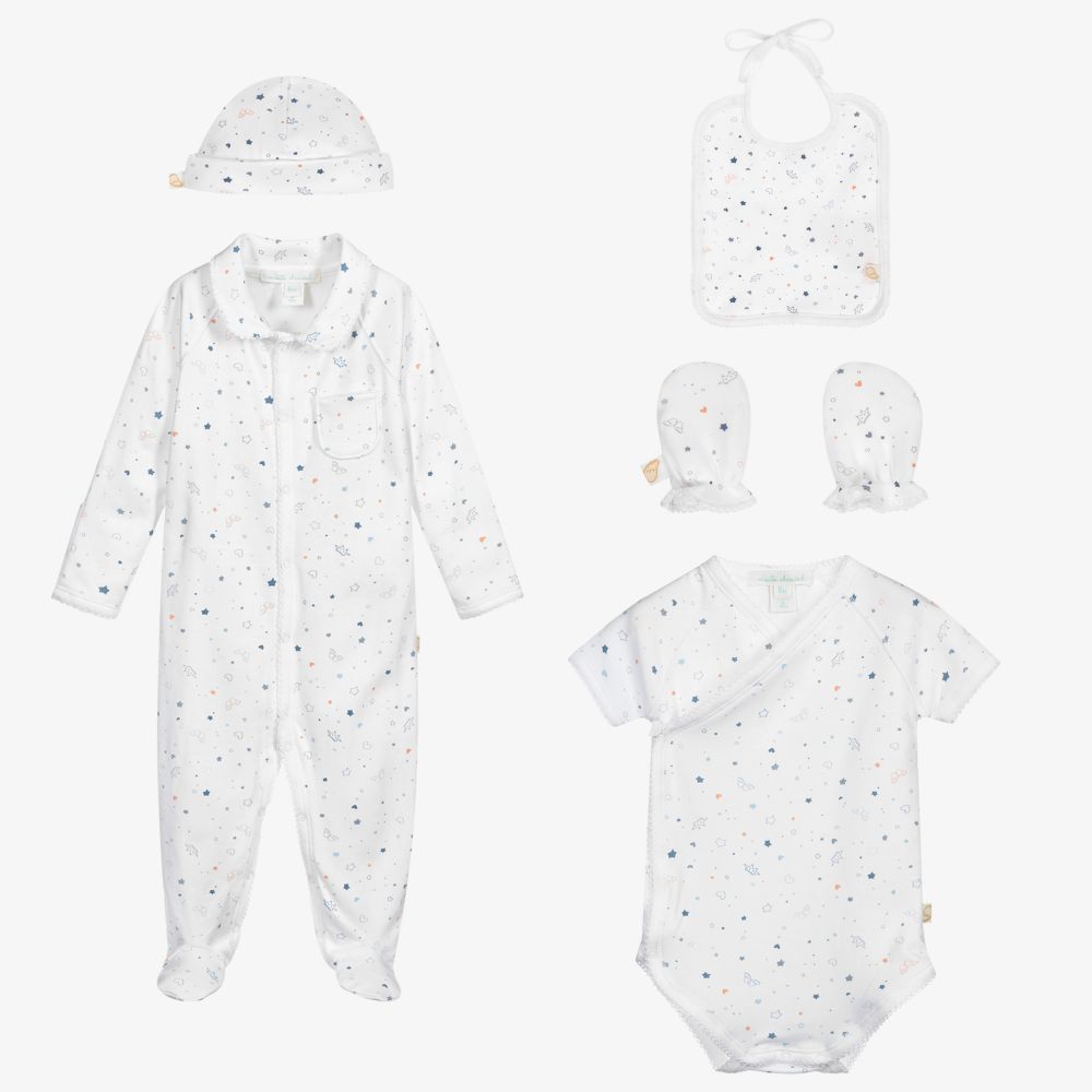 Marie-Chantal - Комплект одежды из хлопка пима для малышей | Childrensalon