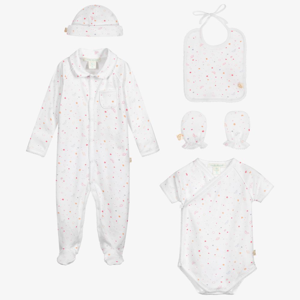 Marie-Chantal - Baby-Bekleidungsset aus Pima-Baumwolle | Childrensalon