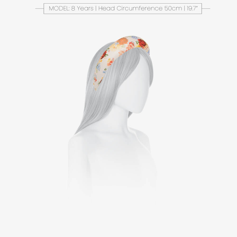 Marlo Kids-Кремовый цветочный ободок для девочек | Childrensalon Outlet