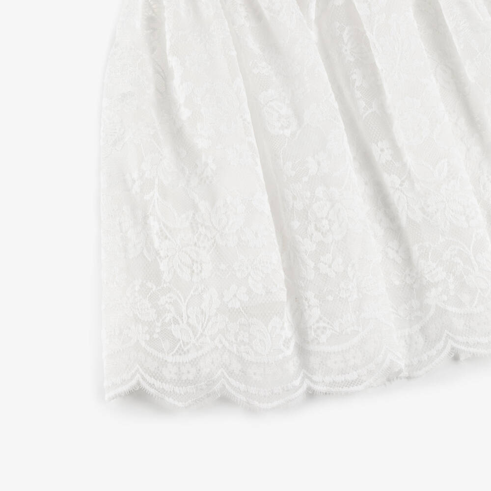 Marlo Kids-Элегантное кремовое кружевное платье для девочек | Childrensalon Outlet