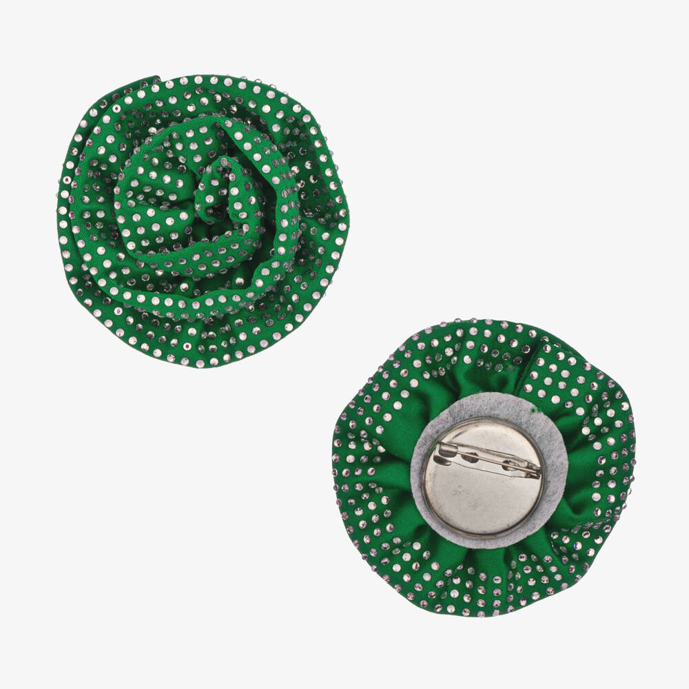 Marlo Kids-Очаровательное зеленое платье из тюля с пайетками для девочек | Childrensalon Outlet