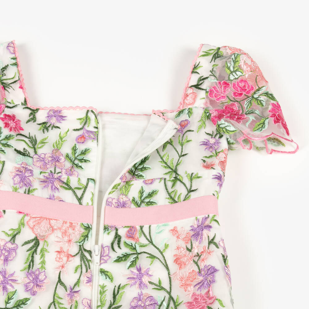 Marlo Kids-Girls Floral Tulle Dream Dress | Childrensalon Outlet