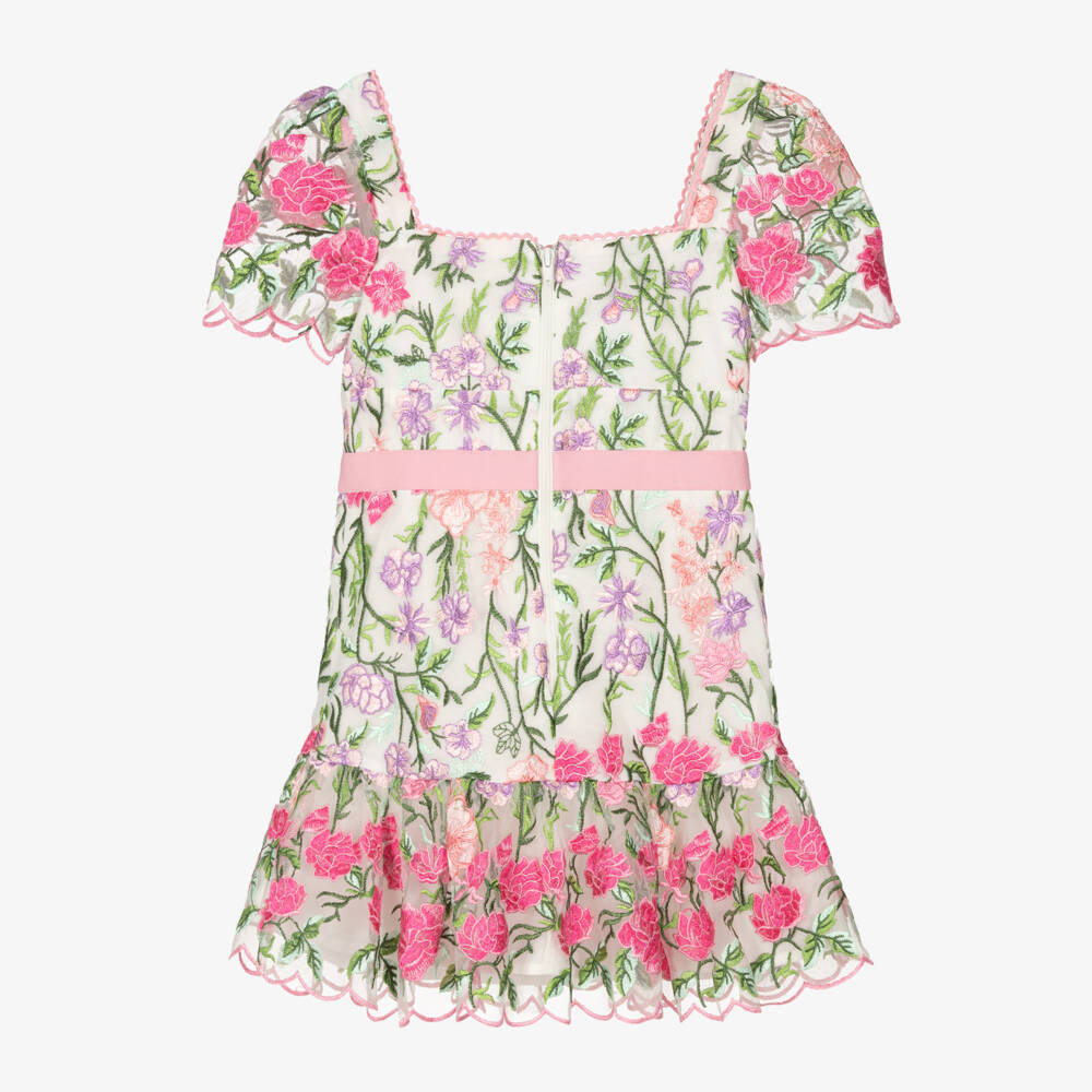 Marlo Kids-Girls Floral Tulle Dream Dress | Childrensalon Outlet