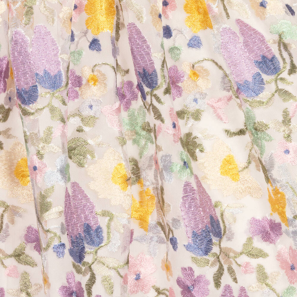 Marlo Kids-Girls Lilac Purple Tulle Dress | Childrensalon Outlet