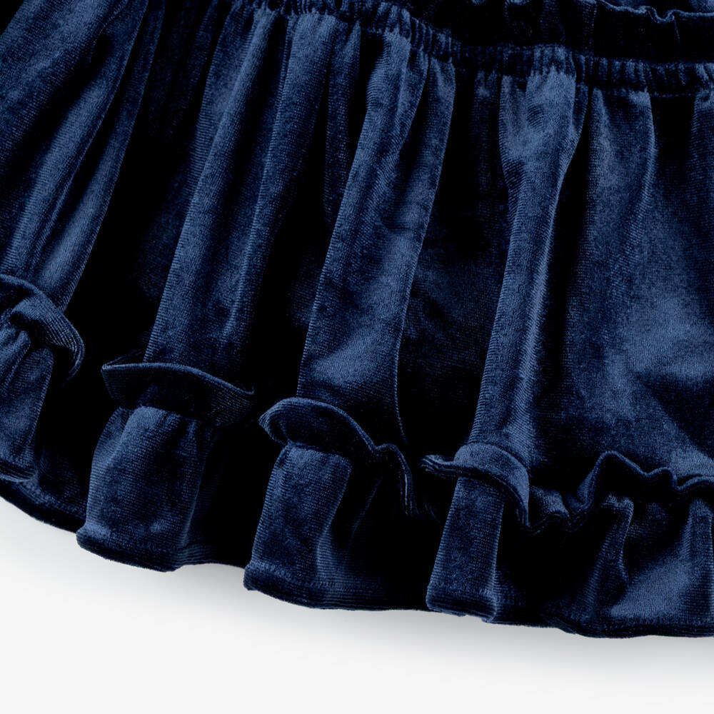 Marlo Kids-Girls Midnight Velvet Gown | Childrensalon Outlet
