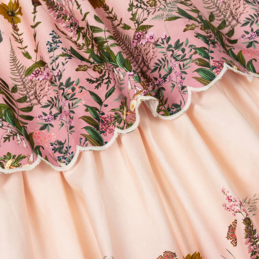 Marlo Kids-Girls Pink Floral Sundress Delight | Childrensalon Outlet