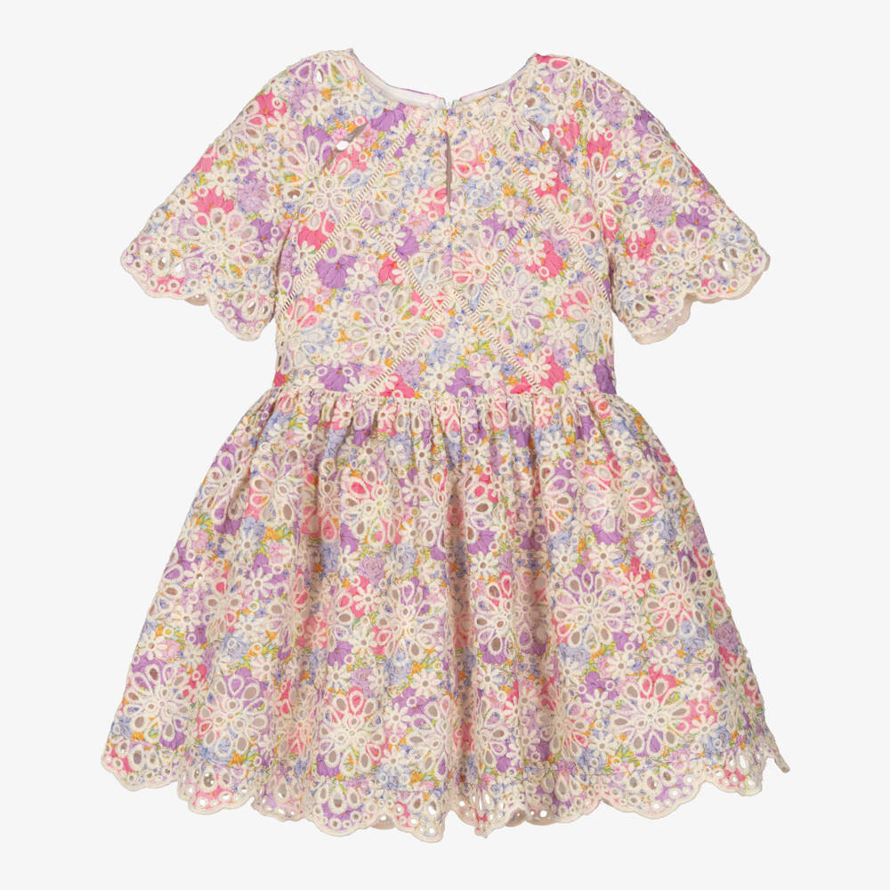 Marlo Kids-طقم قطني ناعم بنقشة زهور للبنات | Childrensalon Outlet
