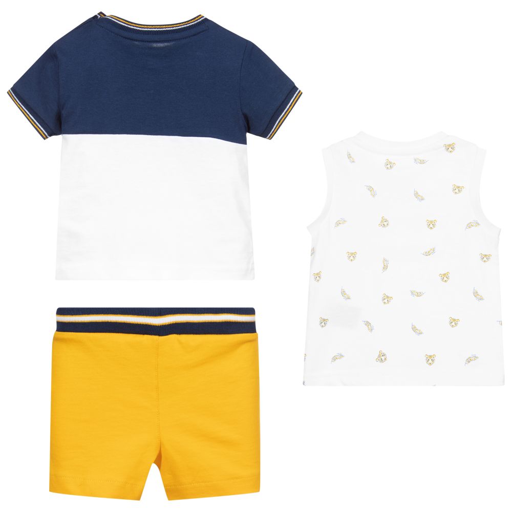 Mayoral-3 Piece Top & Shorts Set | Childrensalon Outlet
