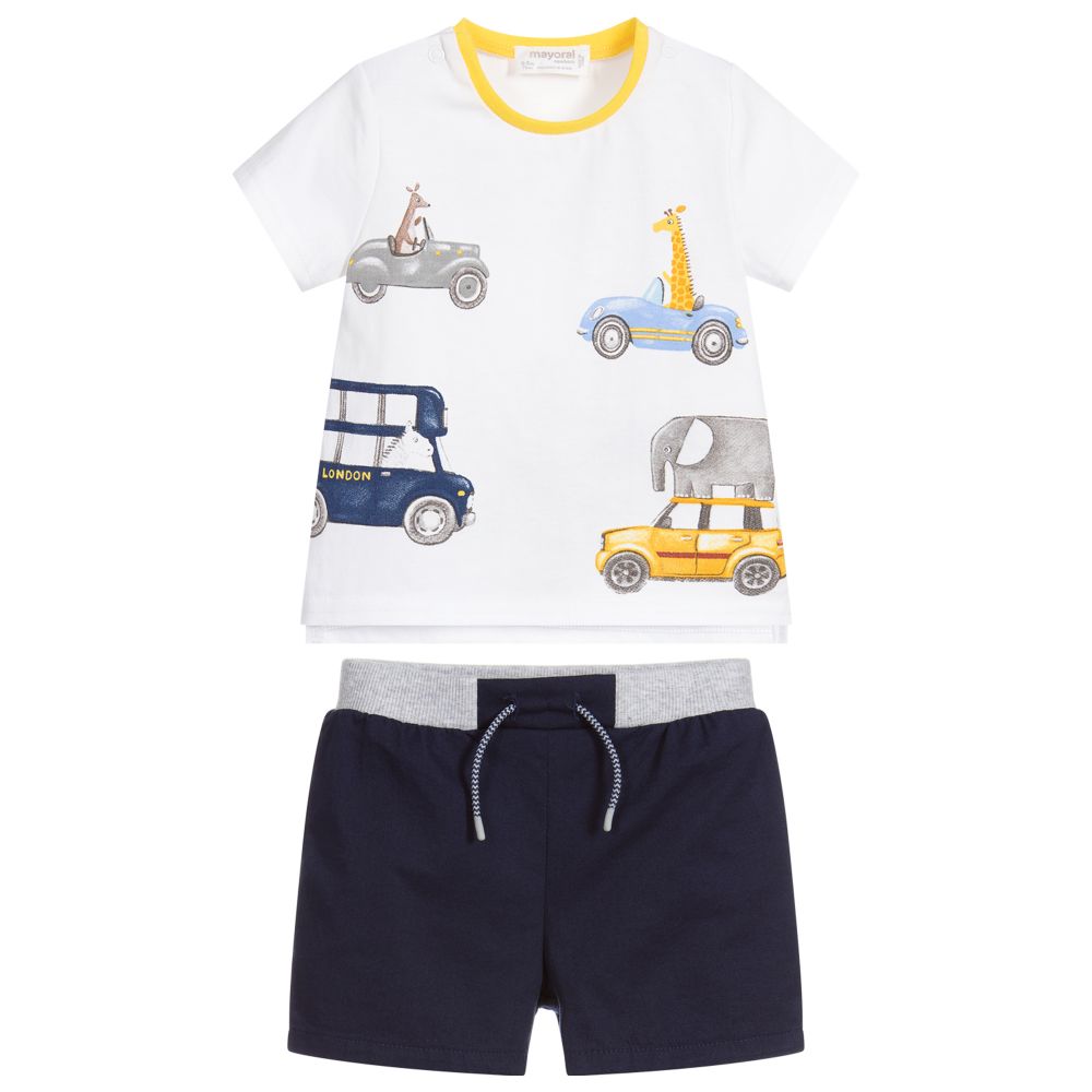 white shorts 12-18 months