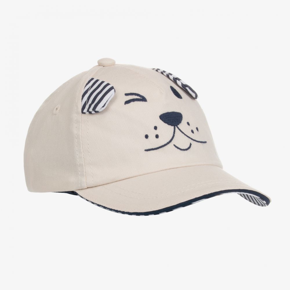 Mayoral-Baby Boys Beige Cap | Childrensalon Outlet