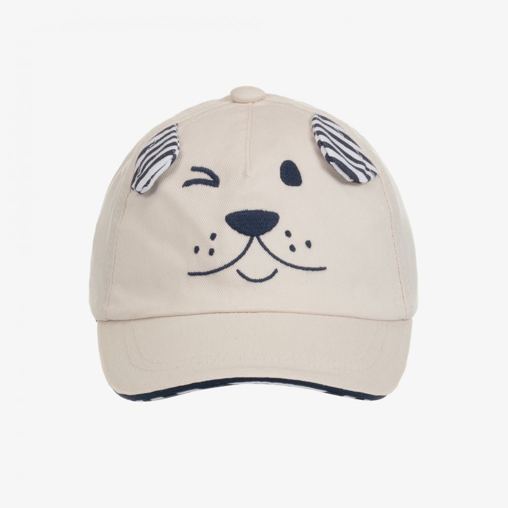 مايورال-كاب قطن تويل لون بيج للمواليد | Childrensalon Outlet