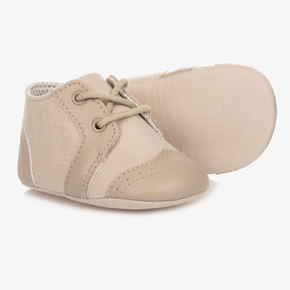 Mayoral Newborn - Chaussures beiges Bébé garçon | Childrensalon
