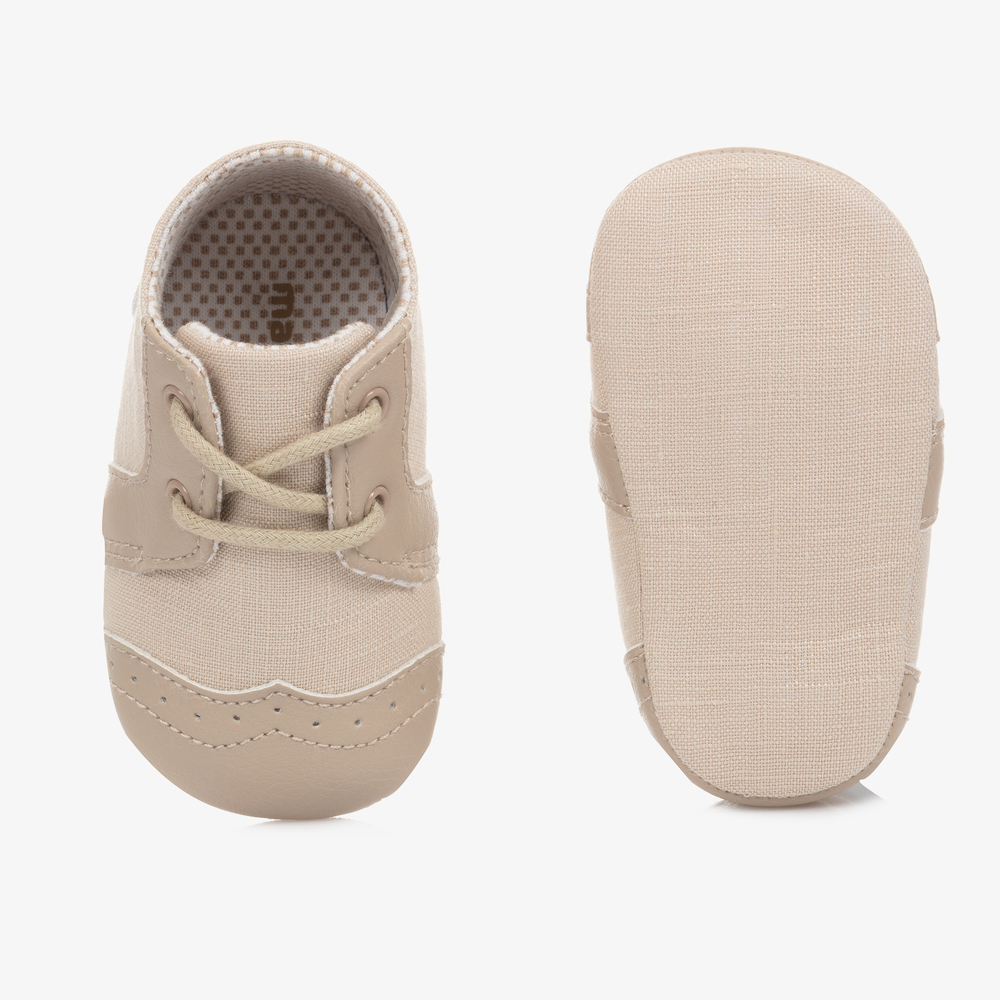 Chaussure beige 2025 bebe garcon