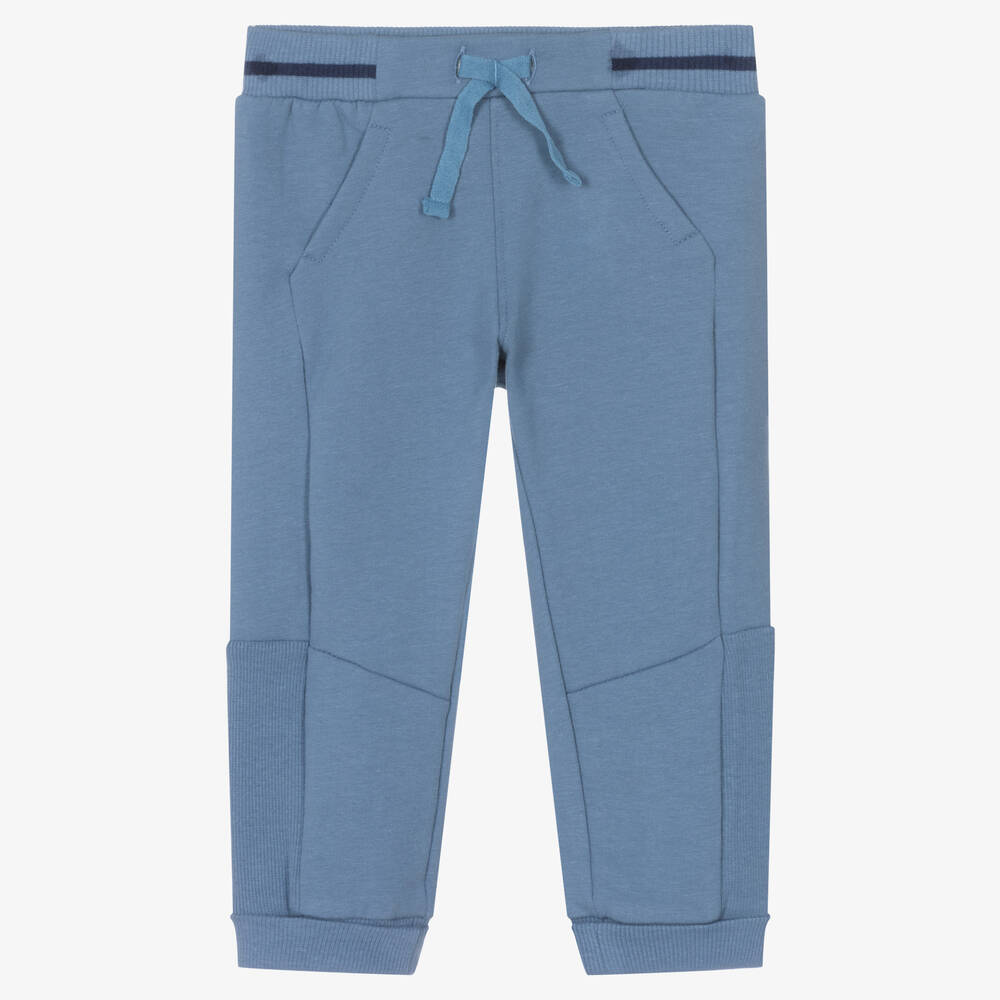 Mayoral - Pantalon de jogging bleu en coton | Childrensalon