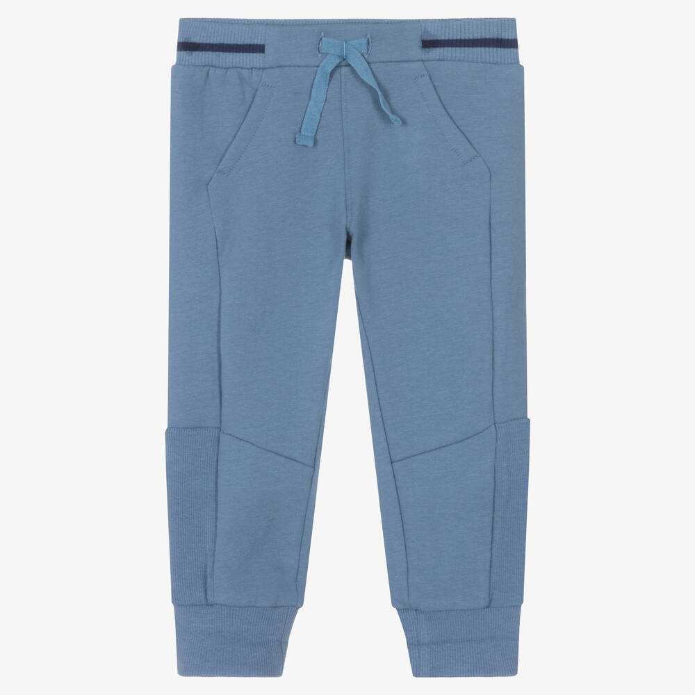 Mayoral Baby Boys Blue Cotton Joggers