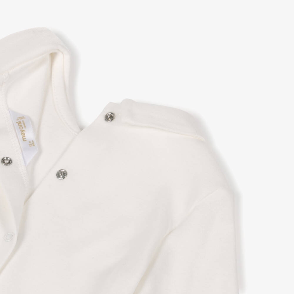 Mayoral Newborn-Baby Boys Blue Cotton Knit Cardigan & Trouser Set | Childrensalon Outlet