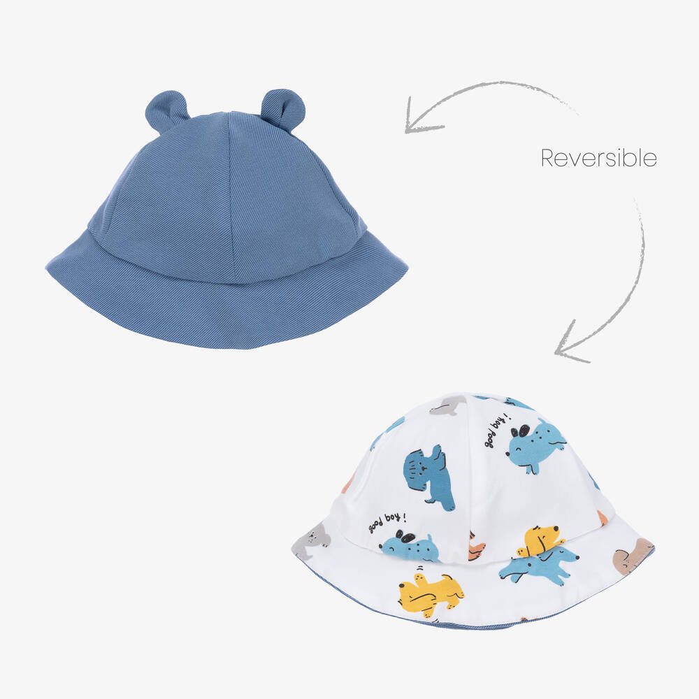 مايورال-طقم تبّان قطن مستدام جيرسي لون عاجي وأزرق | Childrensalon Outlet