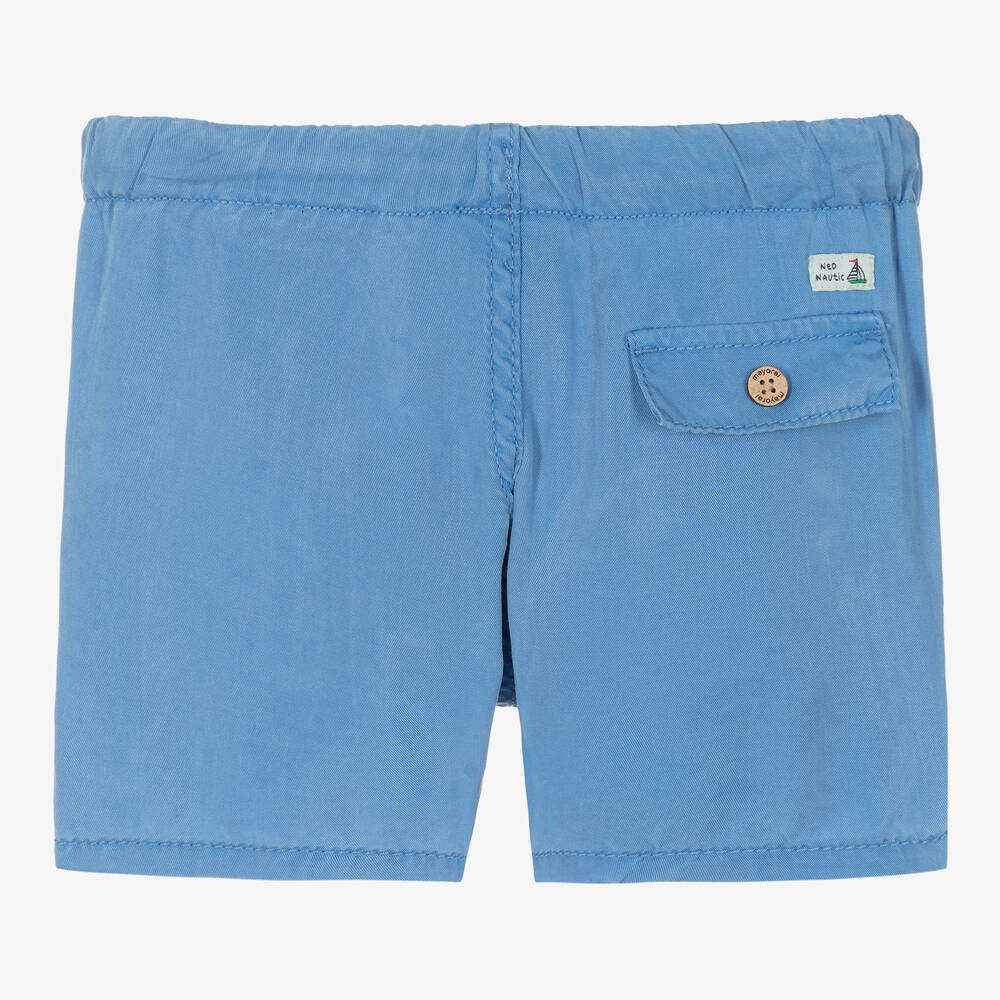 Mayoral-Baby Boys Blue Shorts  | Childrensalon Outlet
