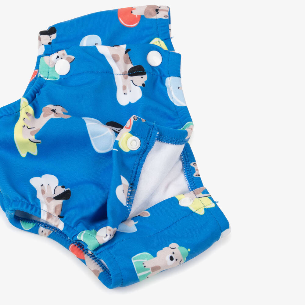 Mayoral Newborn-Baby Boys Blue Swim Pants Set (UPF40+) | Childrensalon Outlet