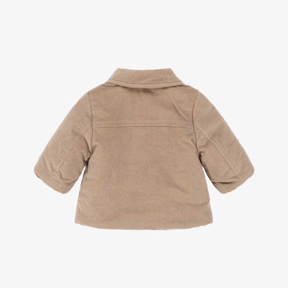 Mayoral Newborn-Baby Boys Brown Needlecord Duffle Coat | Childrensalon Outlet