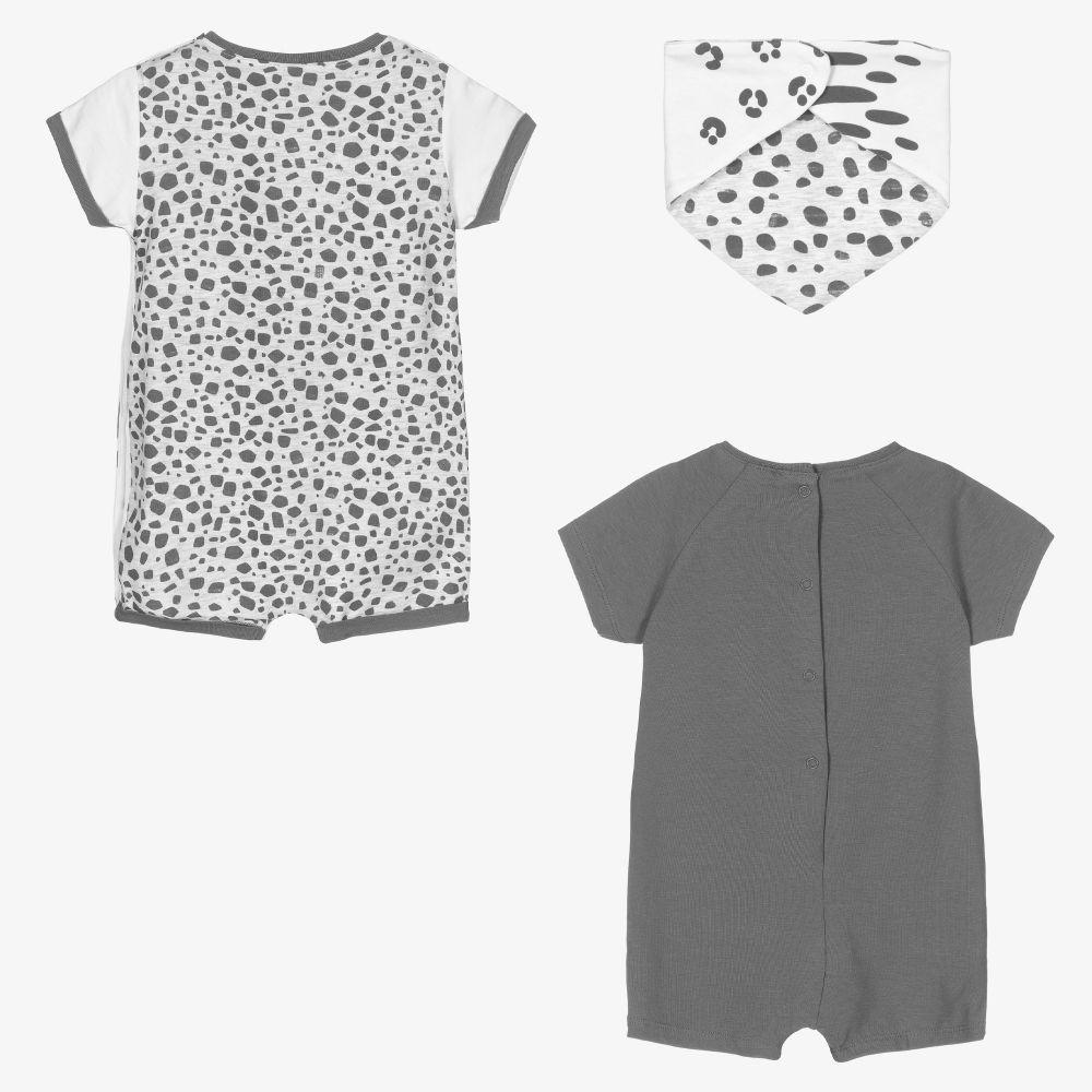 مايورال Newborn-طقم تبّان قطن جيرسي لون رمادي للمواليد | Childrensalon Outlet