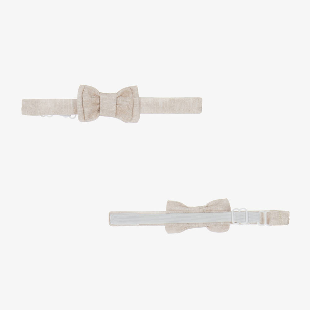 Mayoral Newborn-Baby Boys Ivory Cotton & Linen Shirt | Childrensalon Outlet