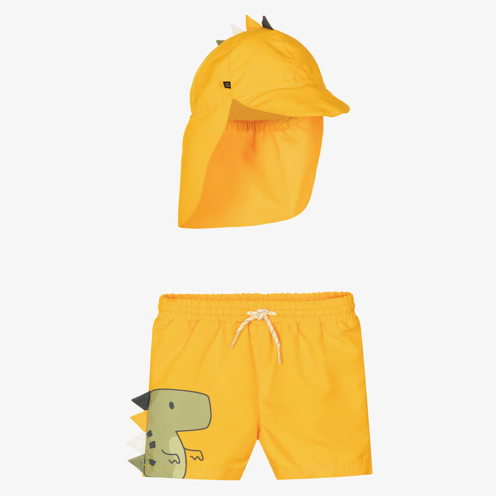 Mayoral Oranges Baby Dino Strandset LSF 40 Childrensalon Outlet
