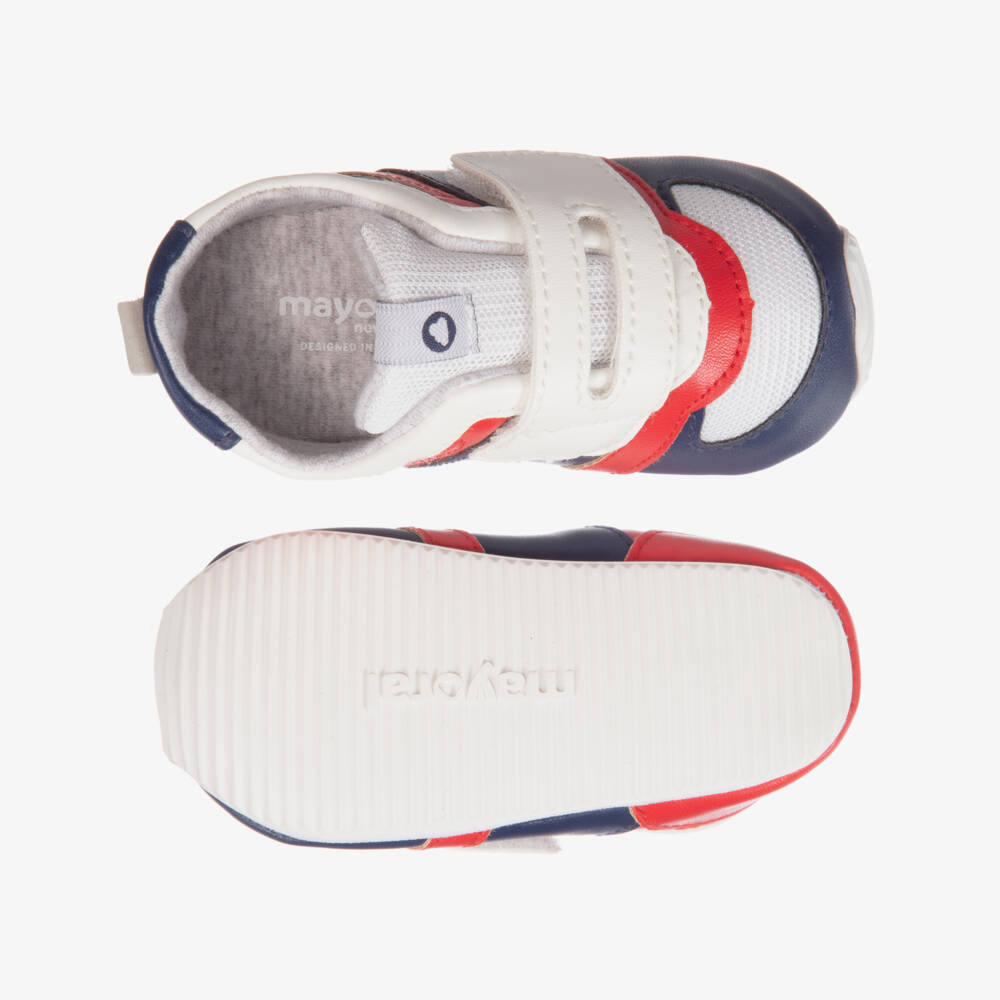 Mayoral Newborn-Baby Boys Pre-Walker Trainers | Childrensalon Outlet